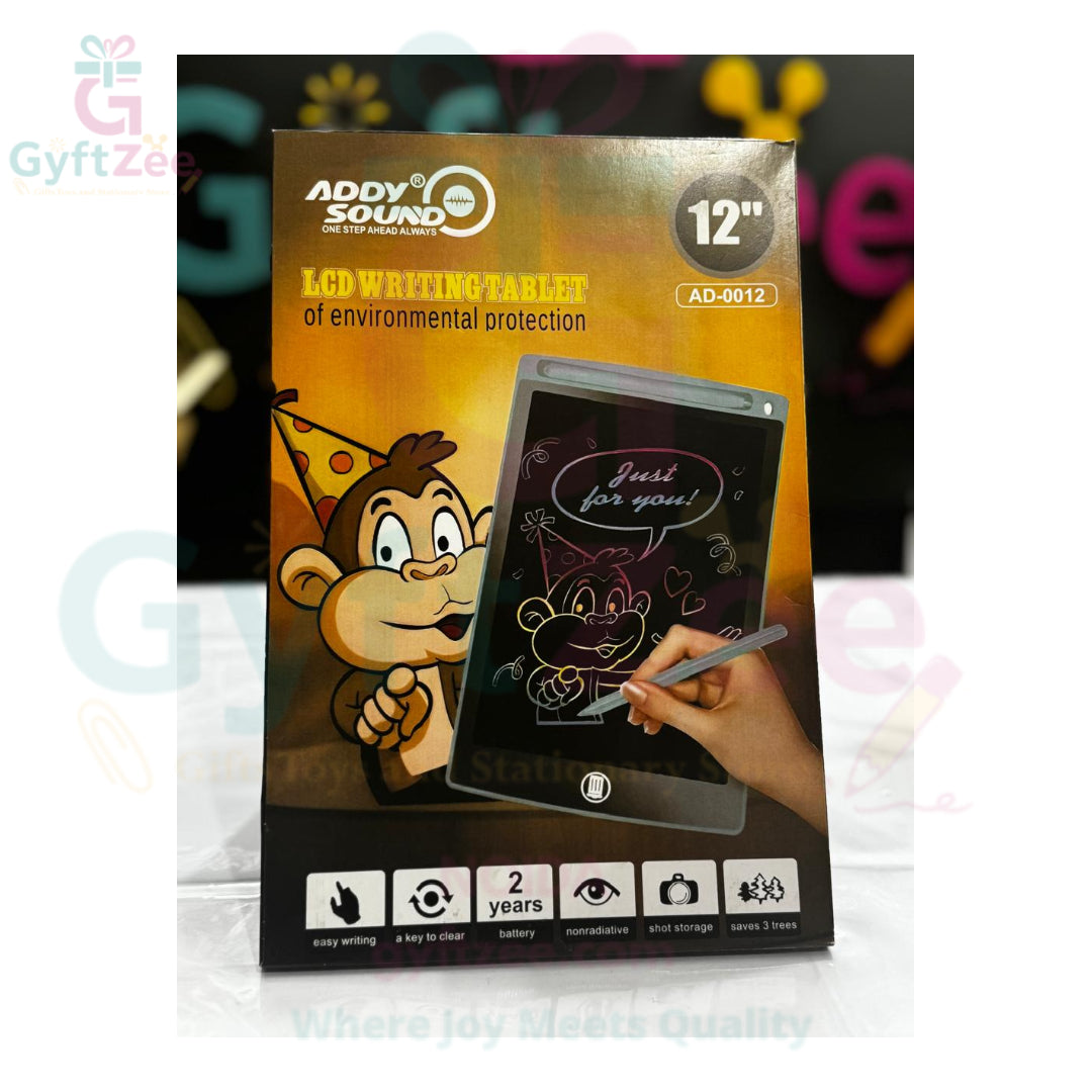 12-Inch LCD Writing Tablet โ For Kids