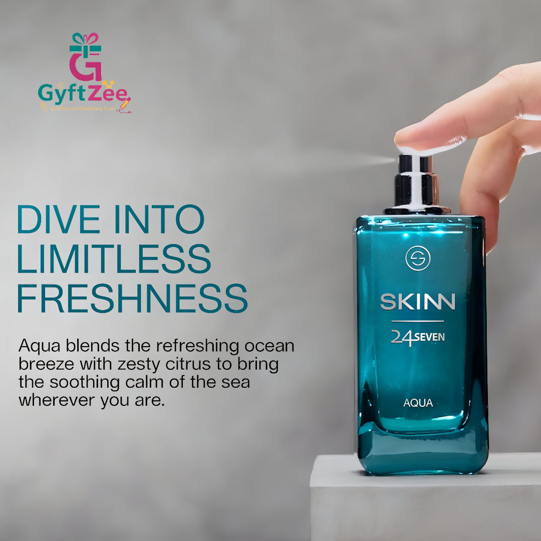 SKINN 247 Aqua Perfume 100 ml for Men | Best online Price in India | Noida