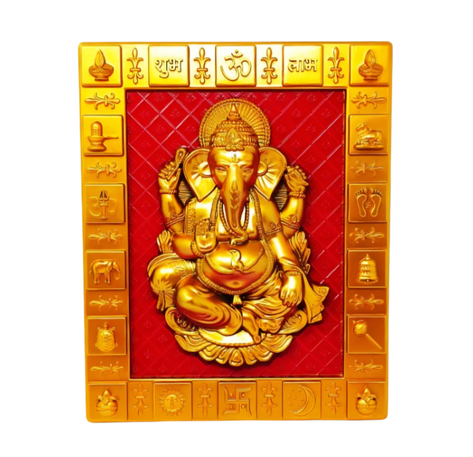 3D Ganesha Ji Elegant Frame – 22 X 27 cm