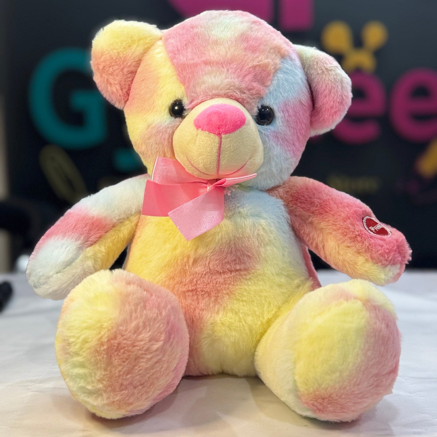 Glow Teddy 30cm Lightning Soft Toy