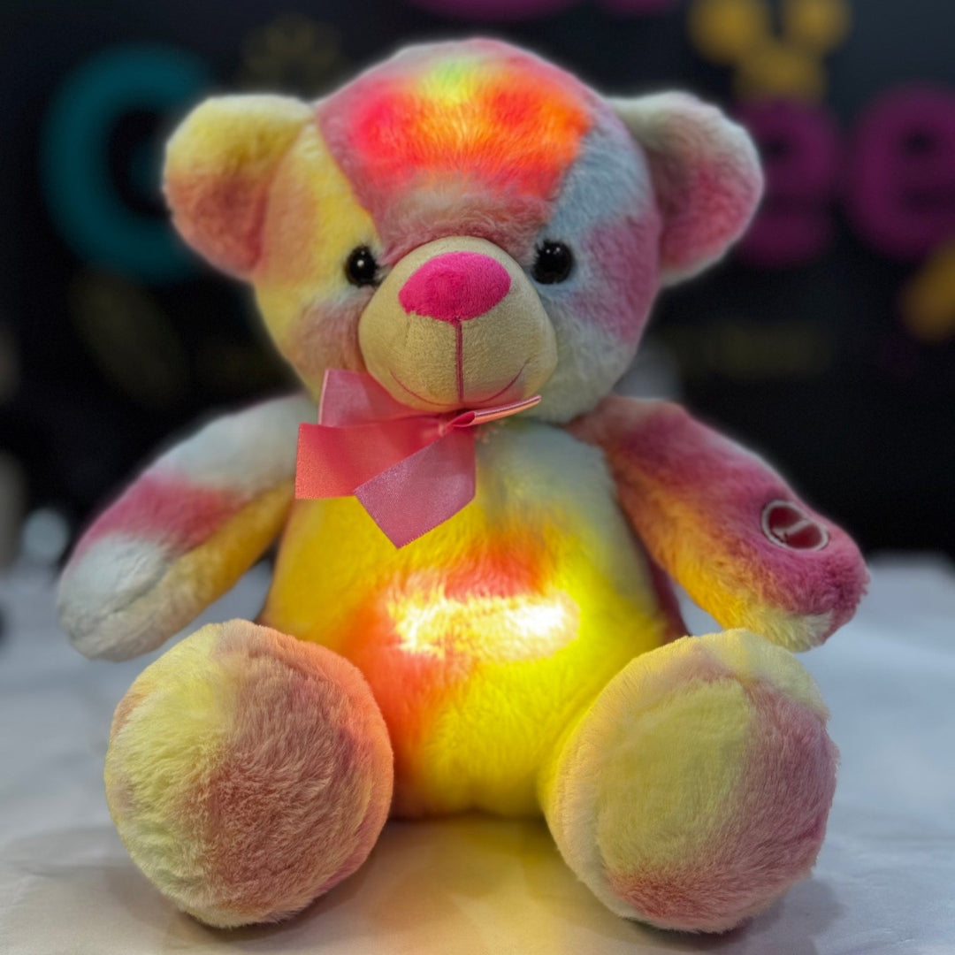 Glow Teddy 30cm Lightning Soft Toy