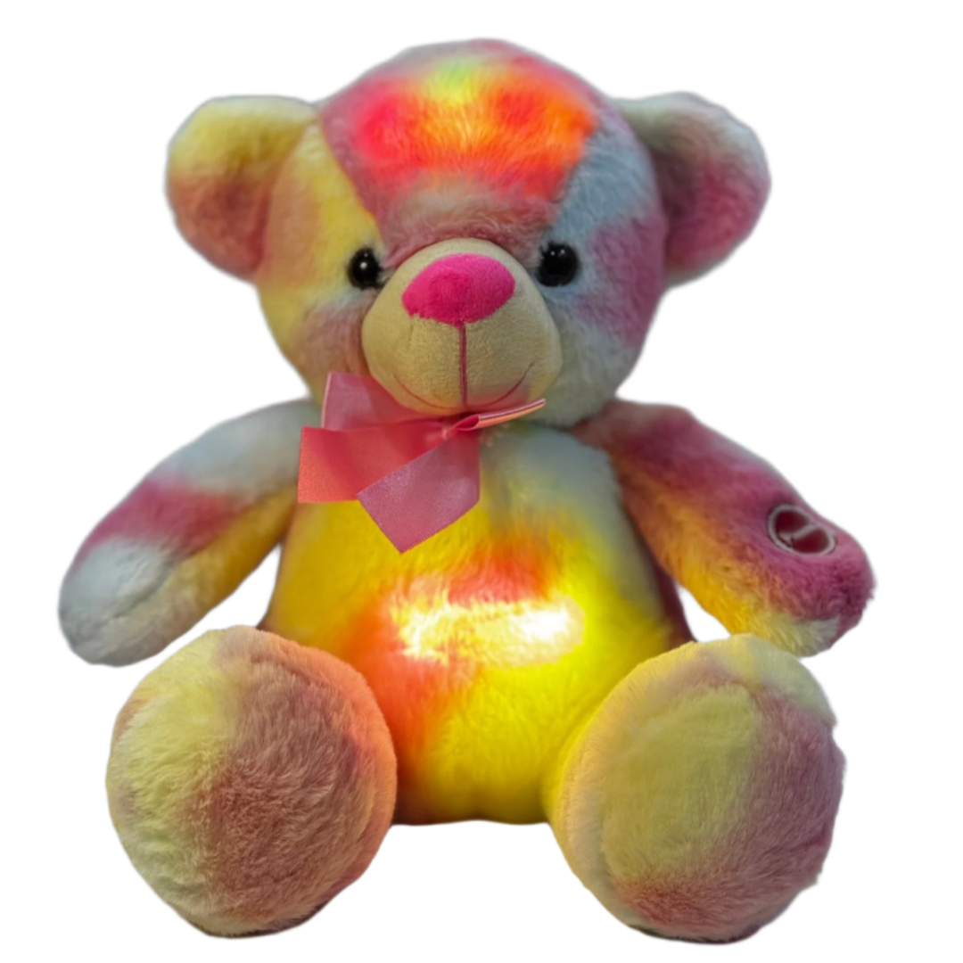 Glow Teddy 30cm Lightning Soft Toy