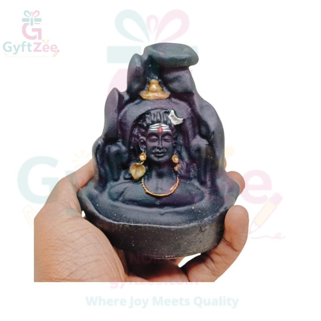 Adiyogi Mahadev Smoke Fountain ā Small Shiva Idol