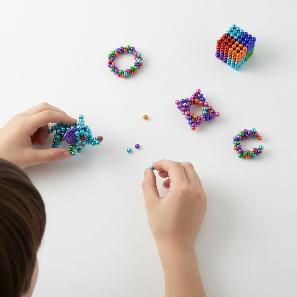 Magnetic Balls 216 Pcs | Creative Learning for Boys & Girls