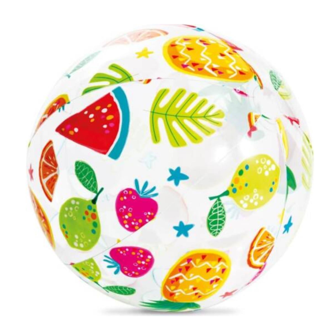 (Random Design, color, 1 pcs) Intex 20" Inflatable Beach Ball – Water Toy for Swimming Pool & Beach Fun