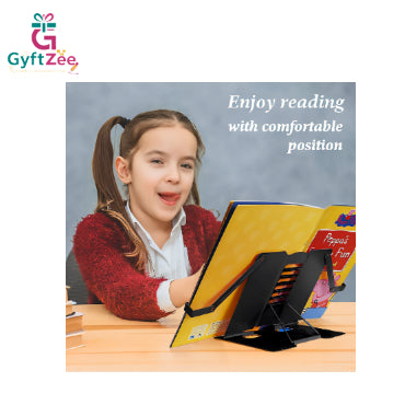 [Random design\ Book Stand/Holder, Book Reading Stand, Portable Metal Desktop Adjustable