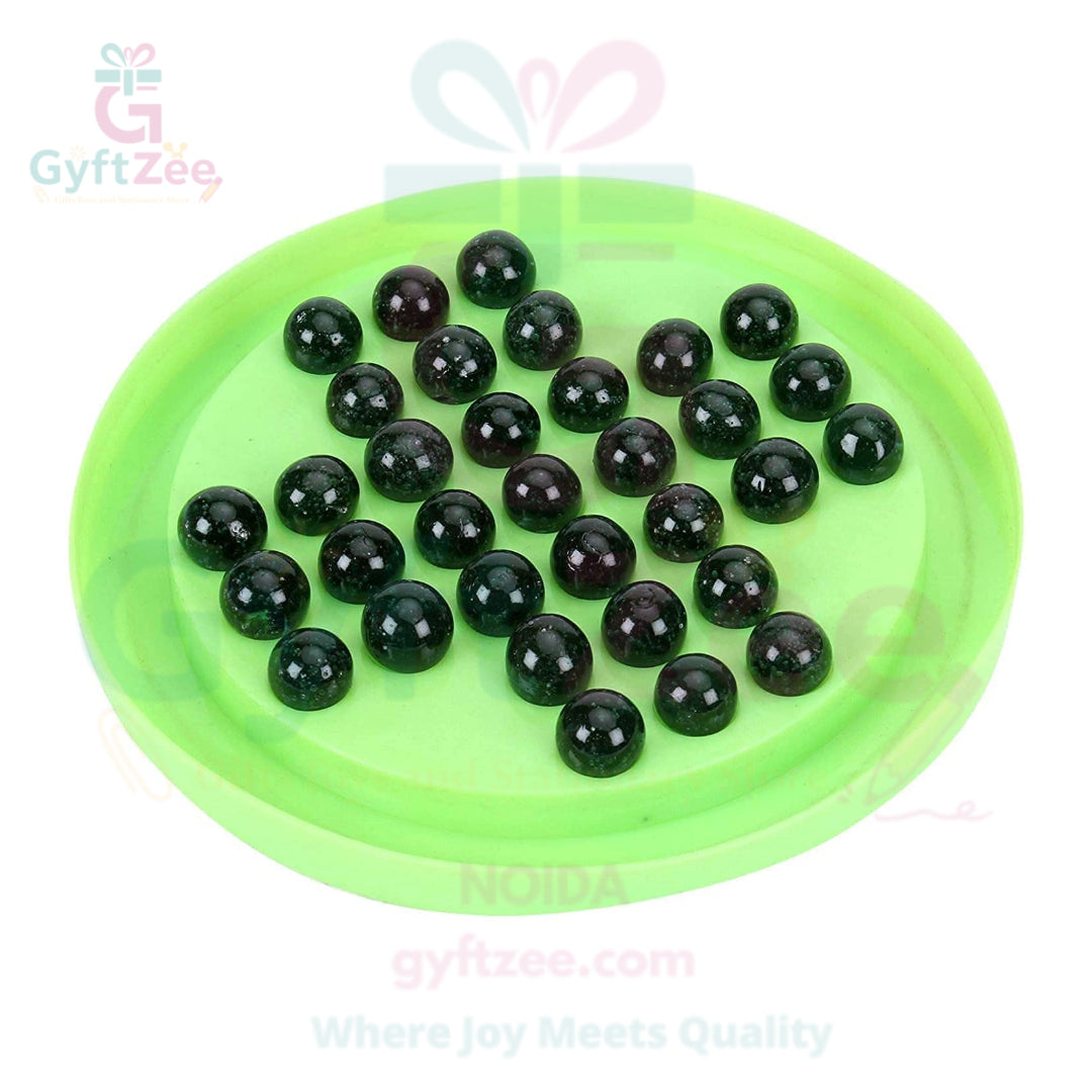 Colourful Brainvita Marble Game | Solo Brain-Boosting Toy for All Ages