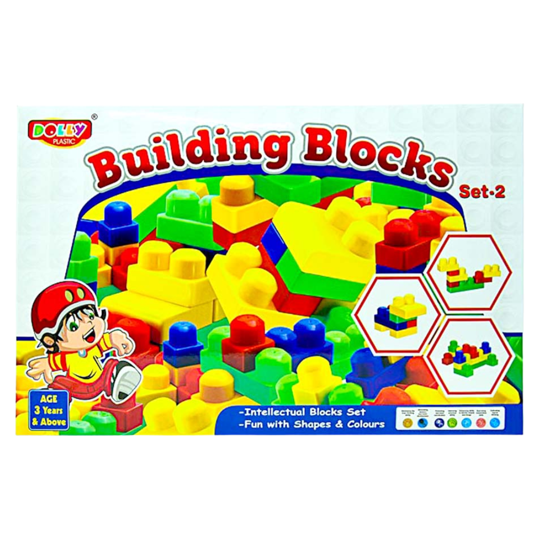 BUILDING BLOCKS 2 by Dolly | Creative Educational Construction Toy Set for Kids
