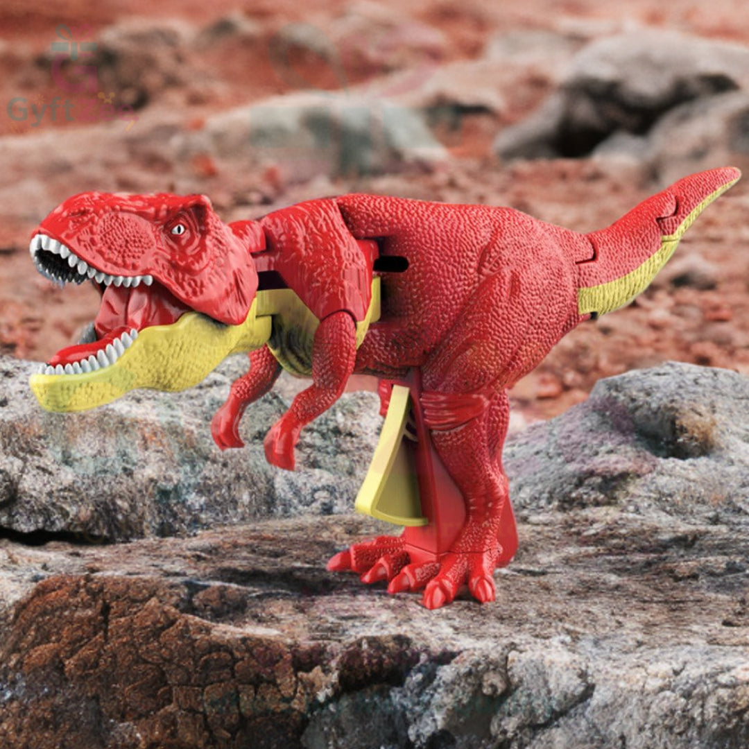 (Random color) 11" Dino Toy Gun | Realistic Swinging | Sound & Lights