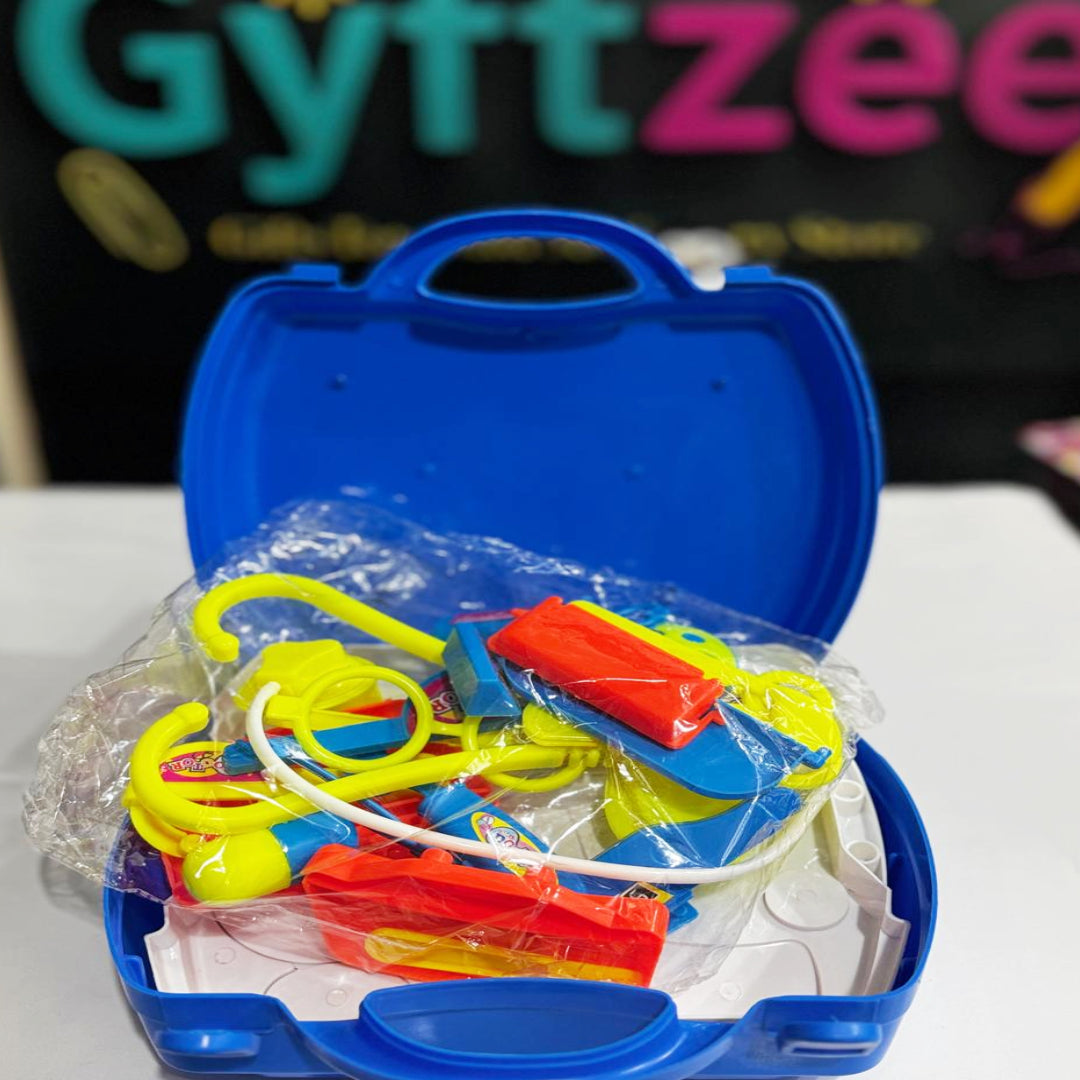 Doctor Play Set for Kids - Small Doctor Kit Toys with Suitcase for Boys & Girls