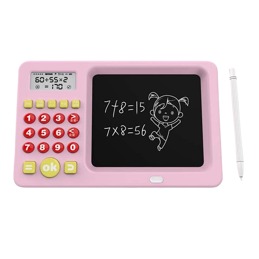 2-in-1 Early Math Learning Calculator Toy Tablet | Educational Screen