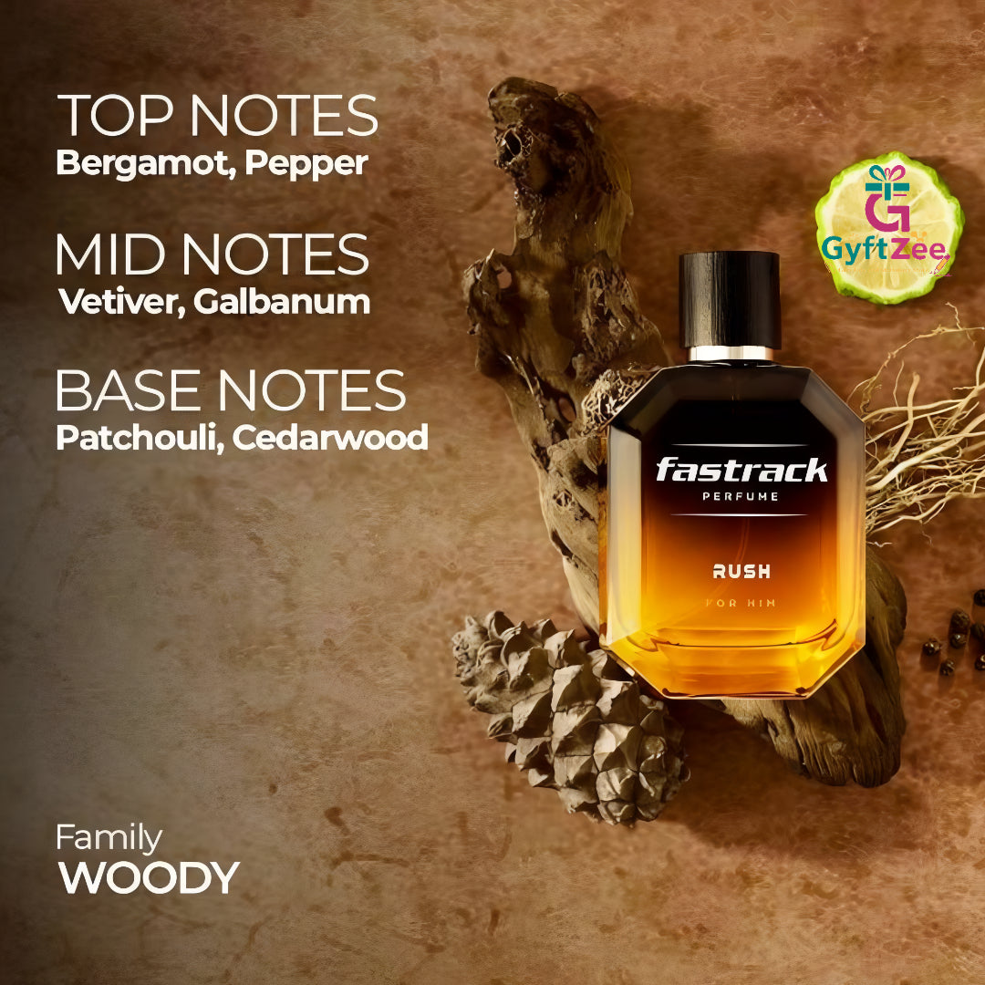 Fastrack Rush Perfume 100 ml for Men | Best online Price in India | Noida