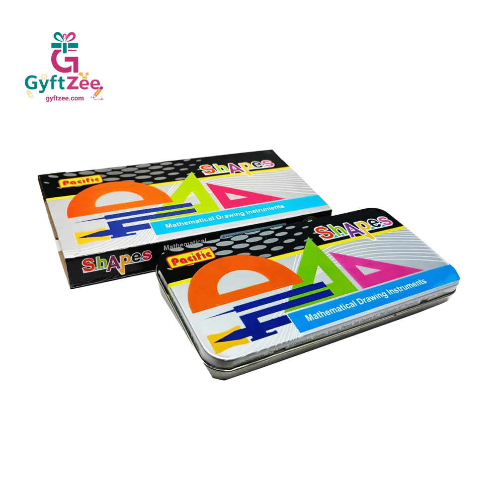 Shapes Geometry Box - Complete Stationery Kit for Students