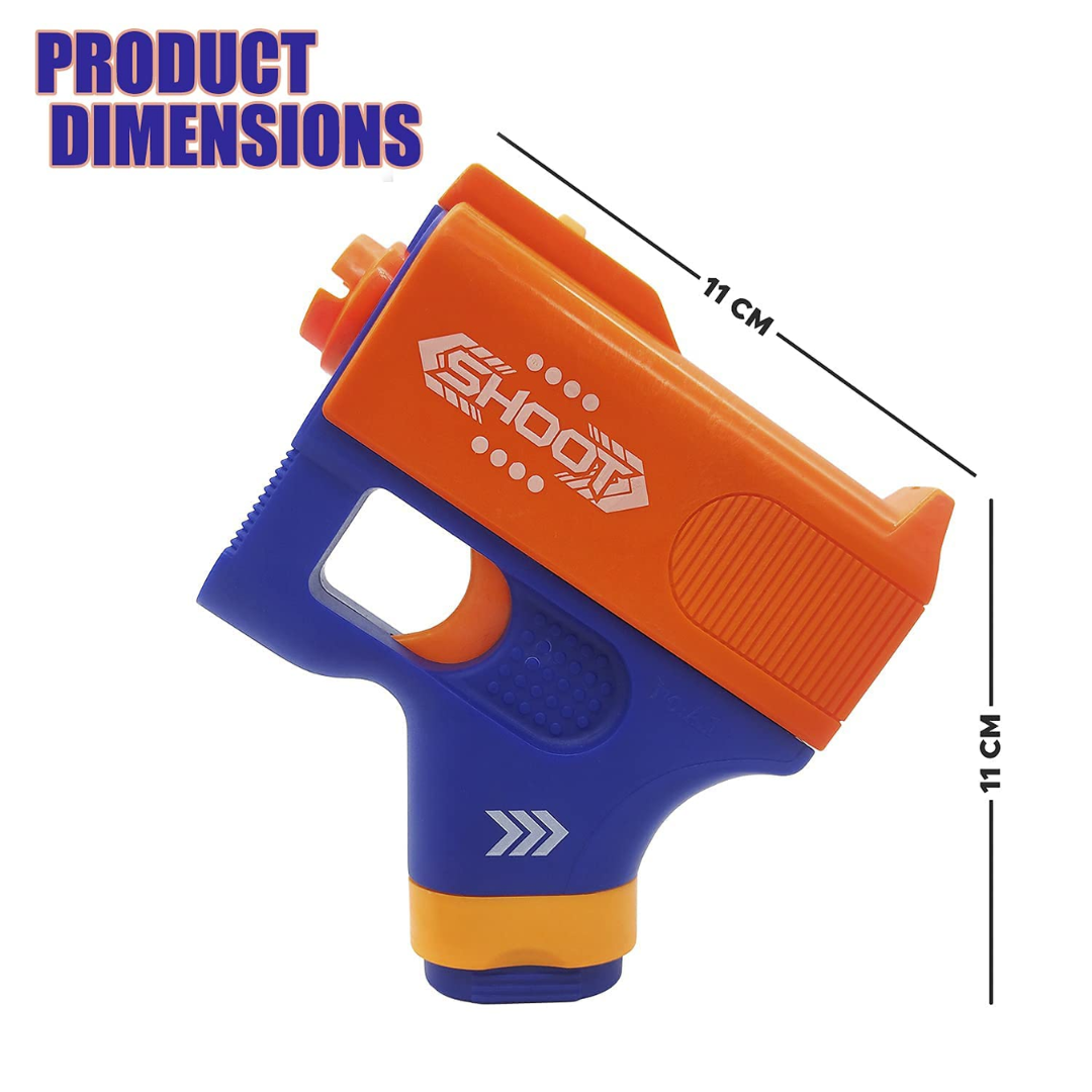 Mini Soft Bullet Gun Toy for Kids 6+ | 3 Foam Darts | Safe, Fun & Easy to Use