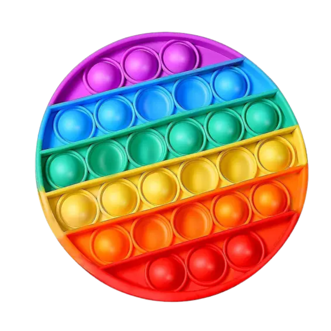 Random design, pcs) Pop IT Fidget Toy Fun Sensory Game for