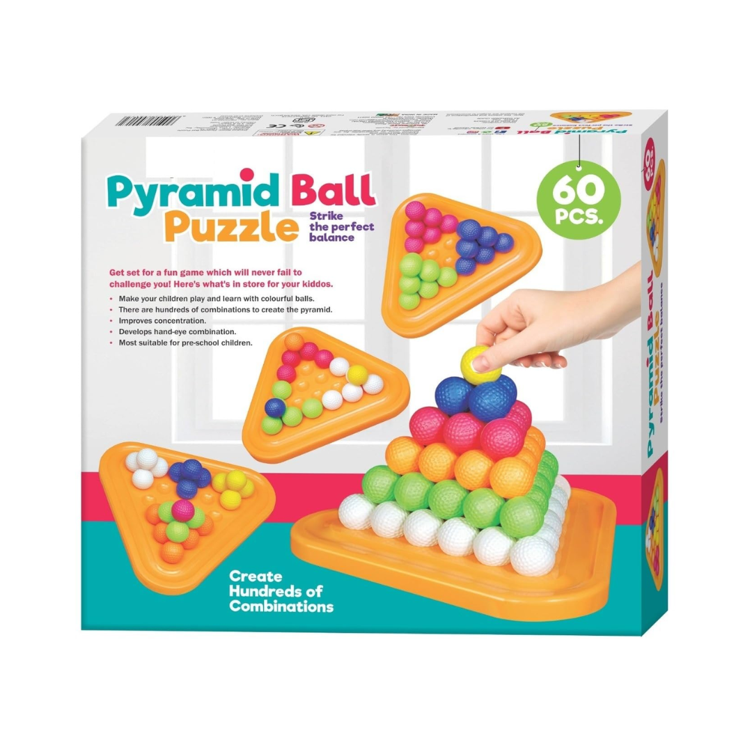Pyramid 60 Balls Puzzle – Fun & Engaging Game