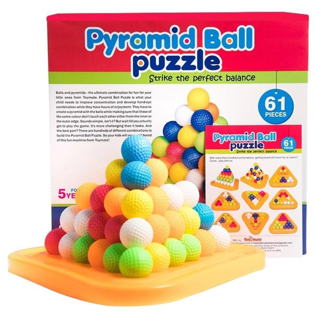 Pyramid 60 Balls Puzzle – Fun & Engaging Game