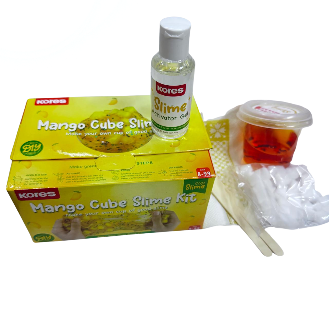 DIY Scented Slime Kit | Mango, Strawberry, Unicorn & Halloween | Non-Toxic, Educational Science | Age 5+