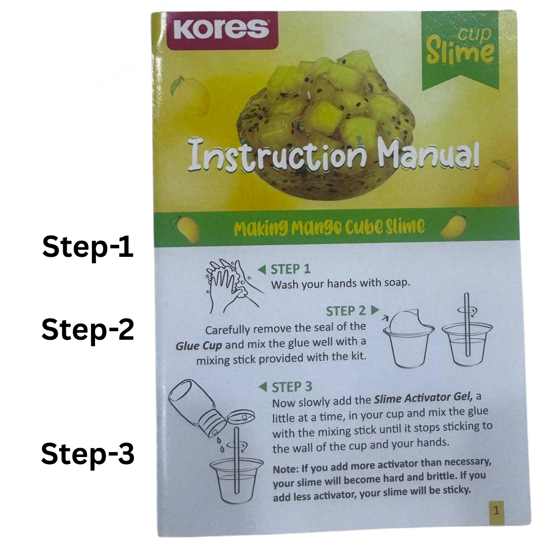 DIY Scented Slime Kit | Mango, Strawberry, Unicorn & Halloween | Non-Toxic, Educational Science | Age 5+