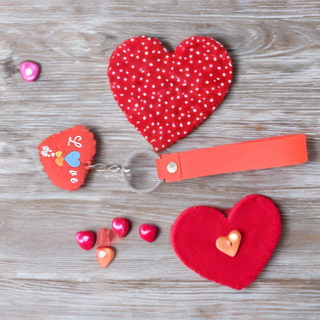 Soft Love Sign Light Keychain – Cute & Stylish Gift Keyring