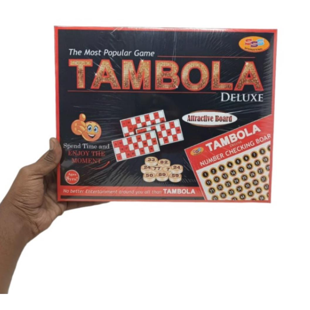 Premium Tambola Game | 90 Number Coins, 1 Board, 300 Tickets | Group Fun Game