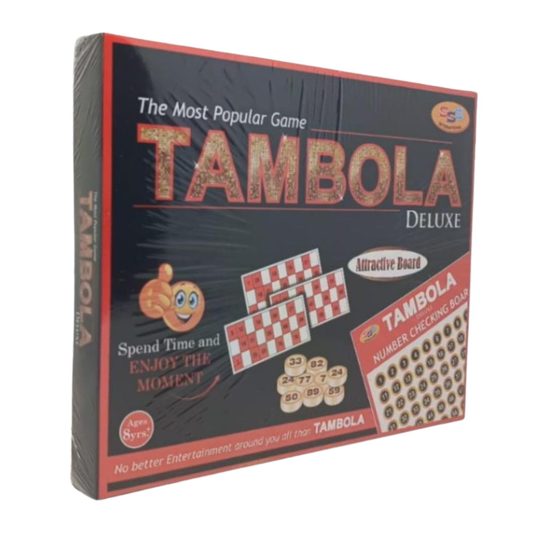 Premium Tambola Game | 90 Number Coins, 1 Board, 300 Tickets | Group Fun Game