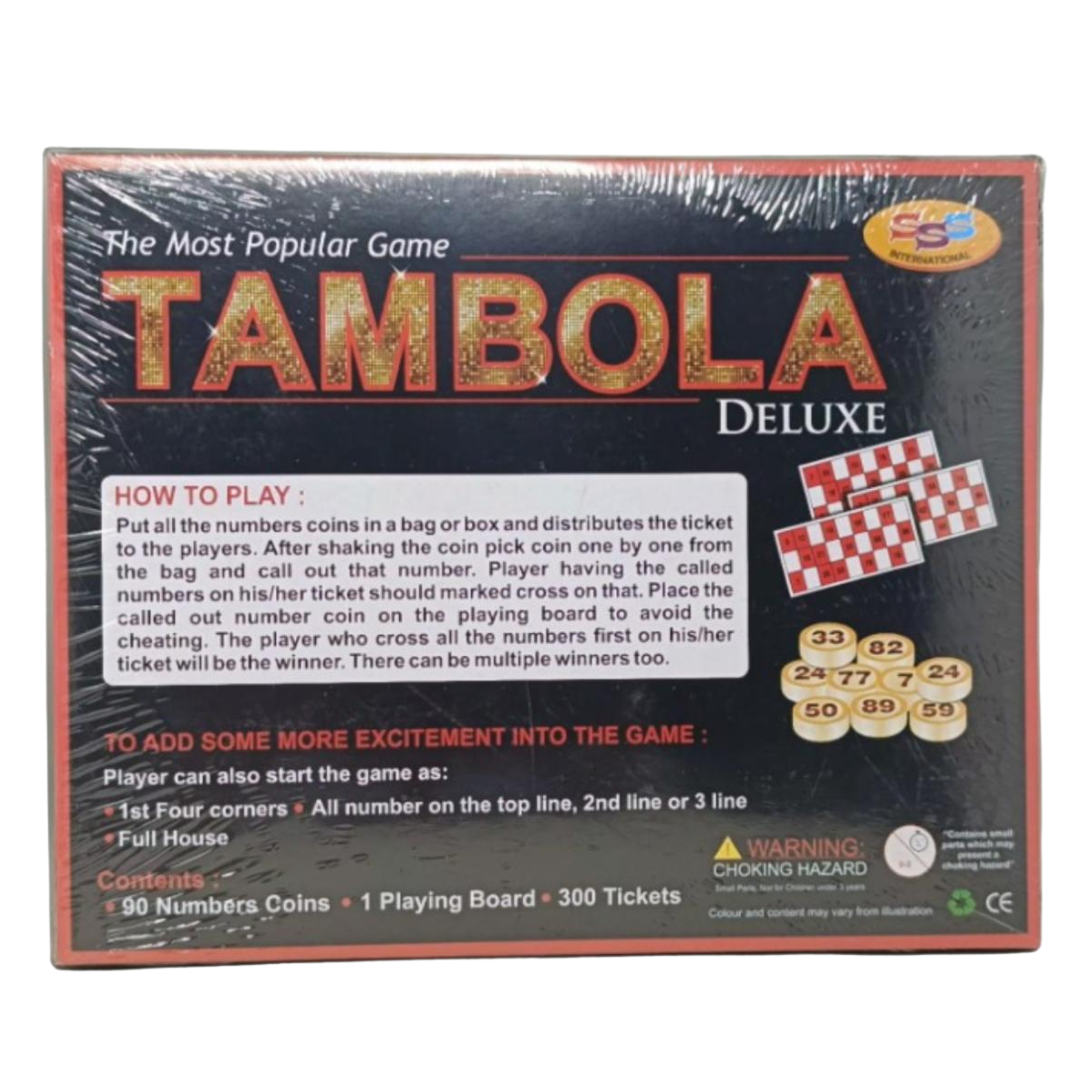 Premium Tambola Game | 90 Number Coins, 1 Board, 300 Tickets | Group Fun Game
