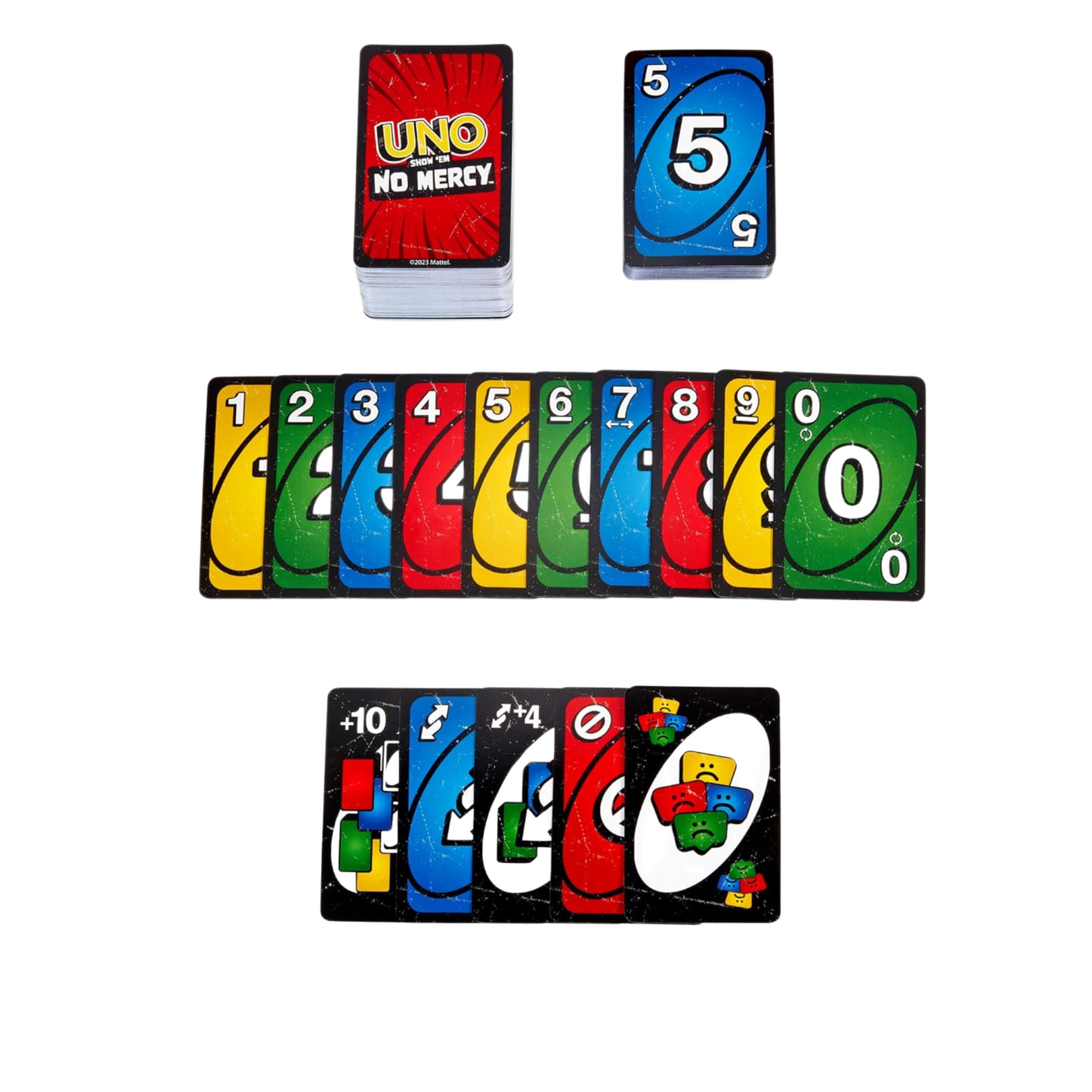 UNO Show ‘Em No Mercy – Extreme Card Game for Kids, Adults & Family Fun