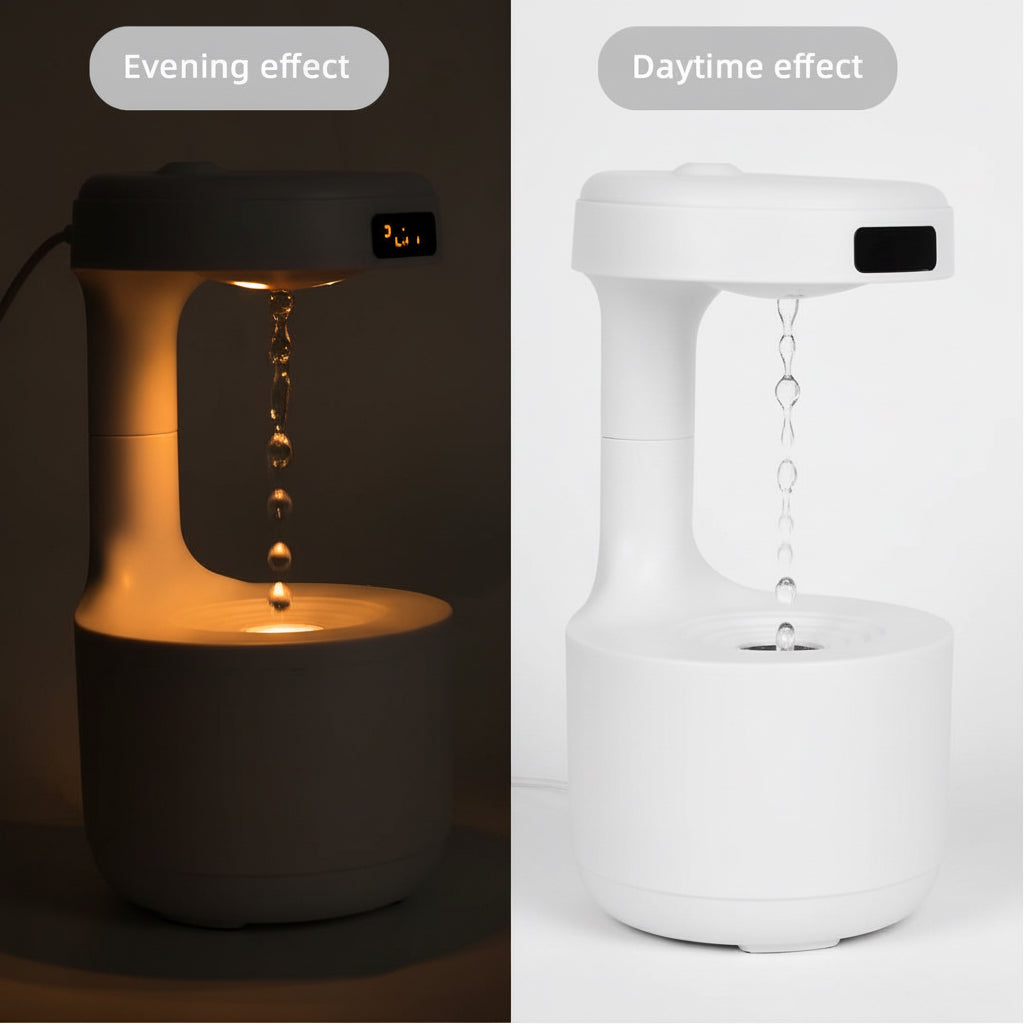 Anti-Gravity Cool Mist Humidifier | Floating Water Droplet Effect