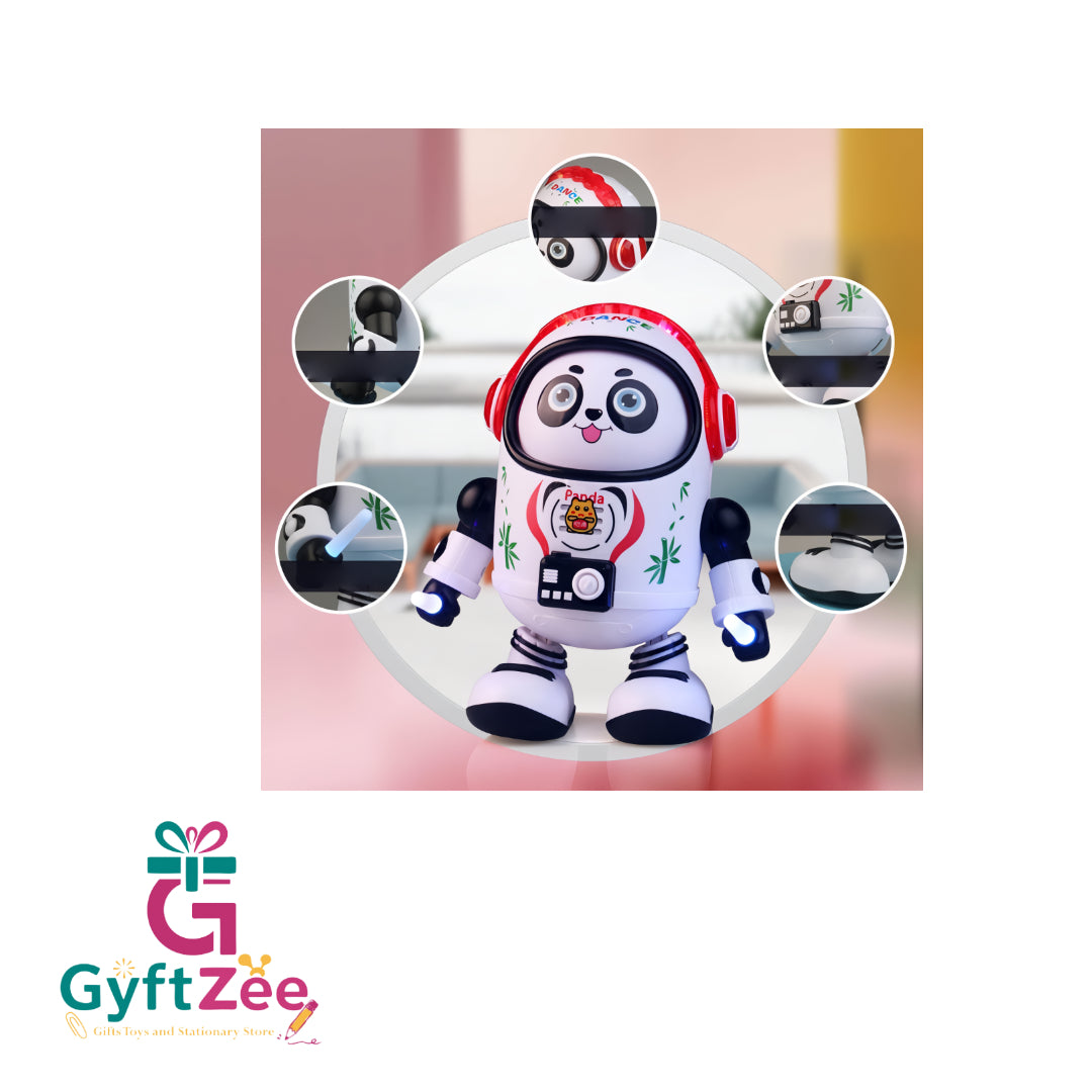 Dancing Space Panda Toy Robot with Vibrant Light Effect & Musial Sound | Best Dancing Toy for Kids