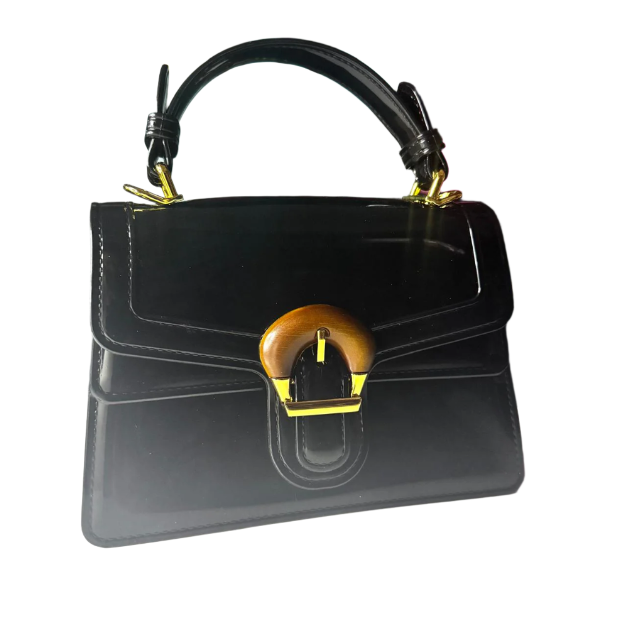 HIGH QUALITY, JELLY Colored Fashion Handbag Purses for Women | Top-Handle Bags & Ladies Crossbody Satchel (13x19x7 cm)