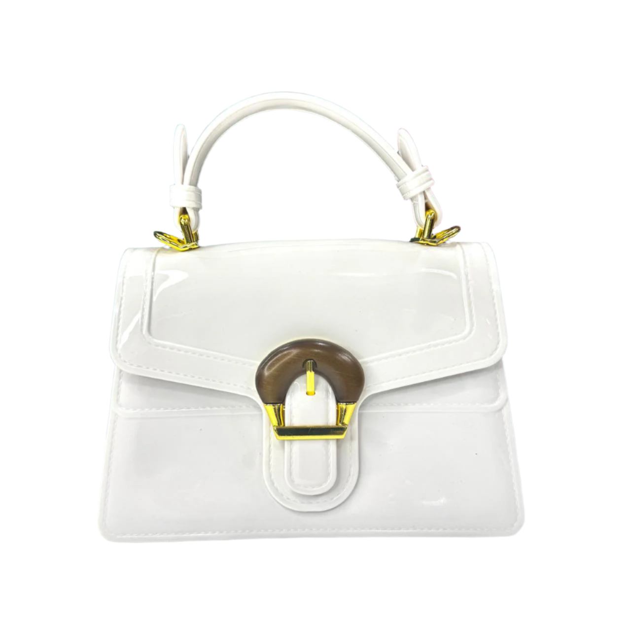 HIGH QUALITY, JELLY Colored Fashion Handbag Purses for Women | Top-Handle Bags & Ladies Crossbody Satchel (13x19x7 cm)