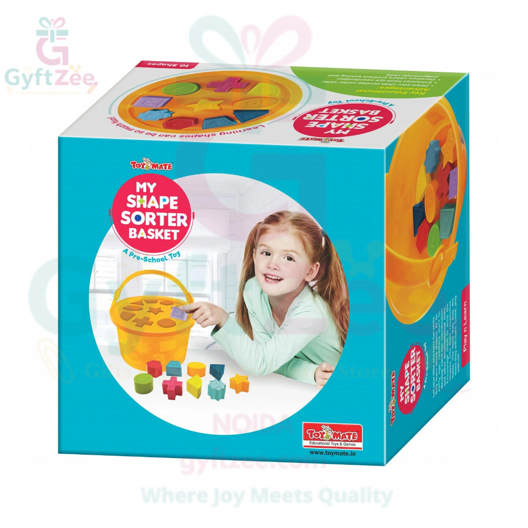 My Shape Sorter Basket – Learning Toy for Toddlers & Preschoolers
