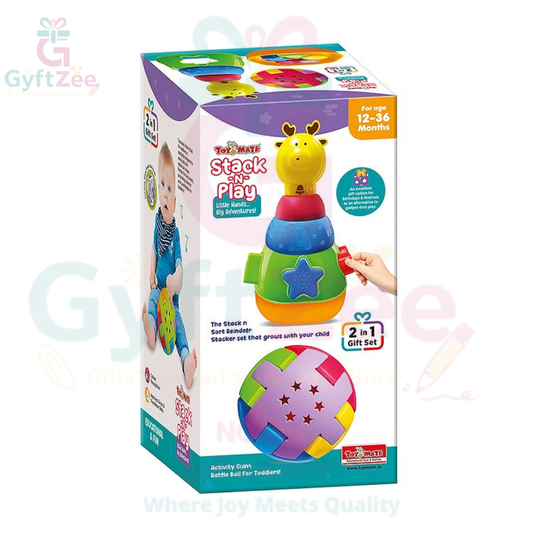 Stack N Play – 2-in-1 Stacking & Sorting