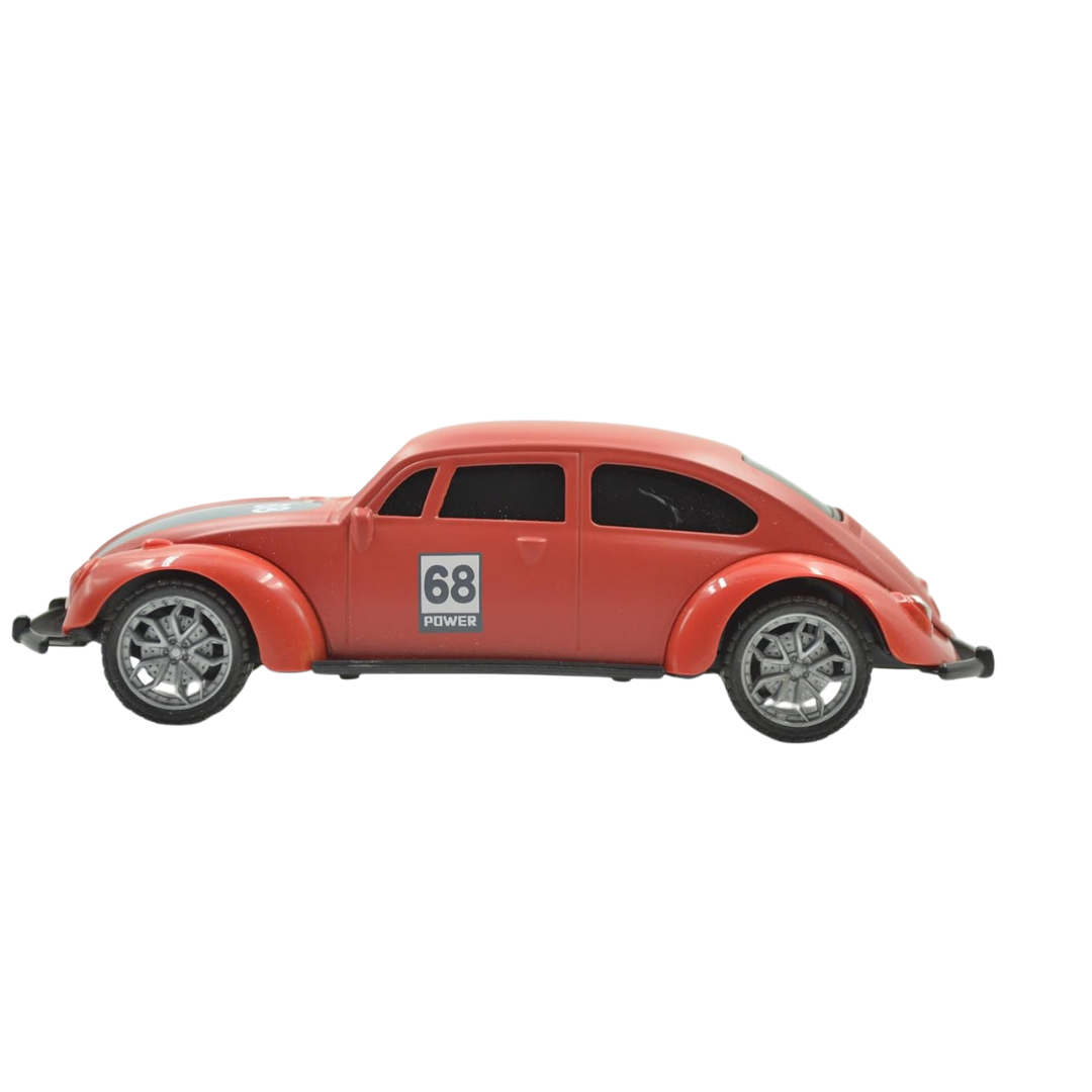 (Random Color) Exclusive Metal Die-Cast Pull-Back Beatle Classic Car – Realistic Scale Model