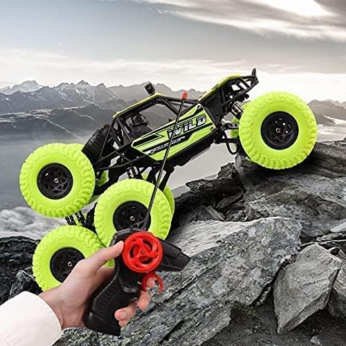 1:18 Scale 8-Wheel RC Rock Crawler – 4WD Rechargeable Monster Truck (Random Color)