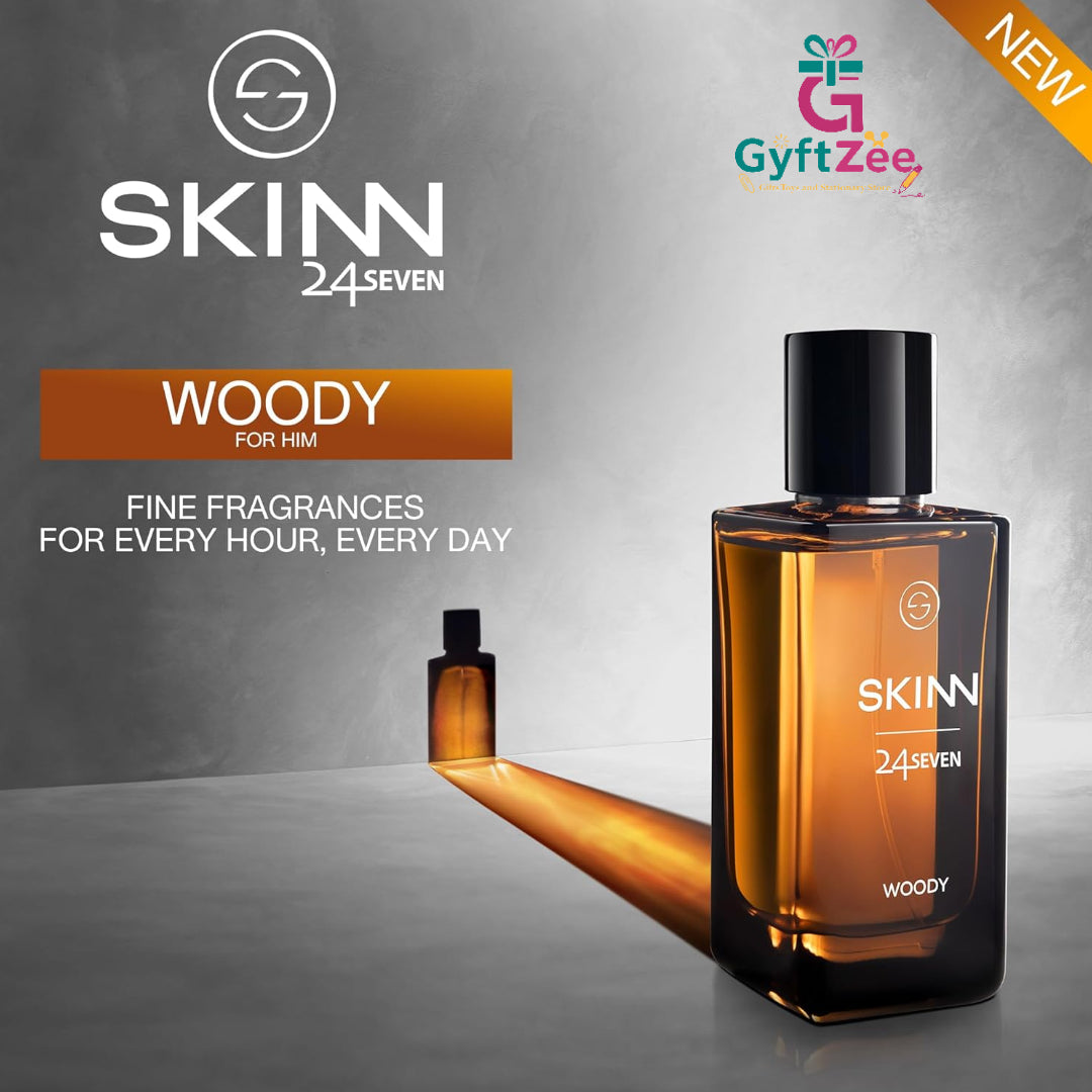 SKINN 24/7 Woody Perfume 100 ml for Men | Best online Price in India | Noida