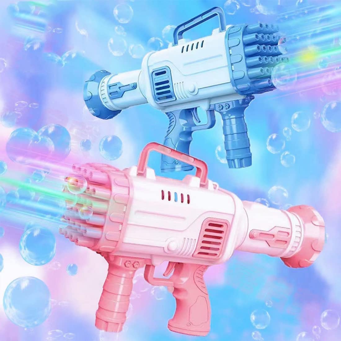 32-Hole Bubble Maker Gun (Random Color)