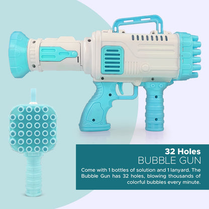 32-Hole Bubble Maker Gun (Random Color)