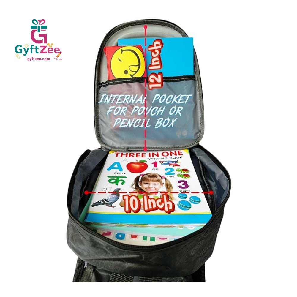 3D Character School Bag [Lion] - Trendy Backpack for Nursery & Pre-Primary Kids