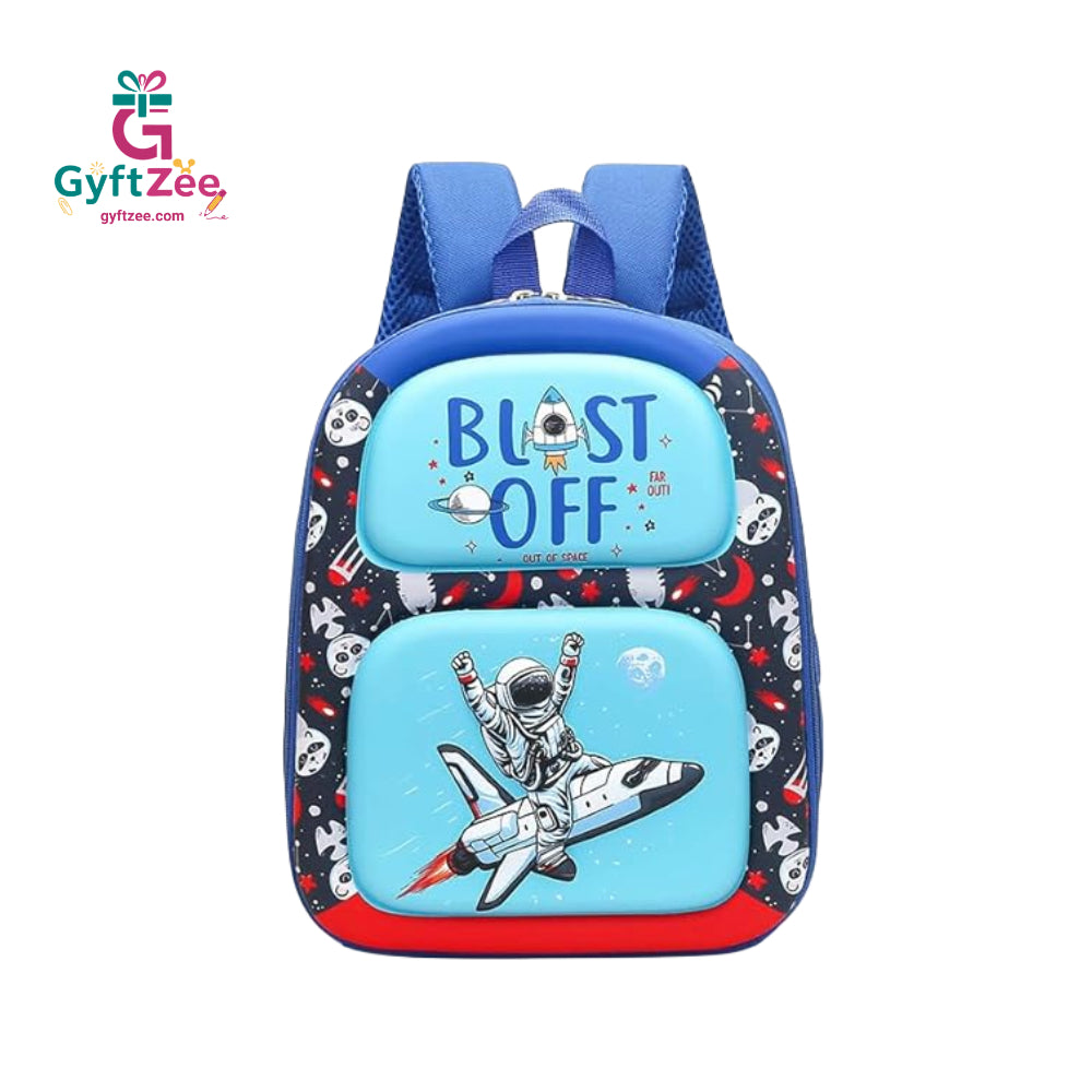 3D Character School Bag [Lion] - Trendy Backpack for Nursery & Pre-Primary Kids