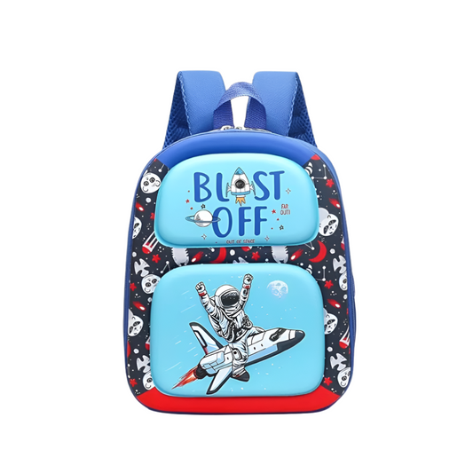 3D Character School Bag [Lion] - Trendy Backpack for Nursery & Pre-Primary Kids