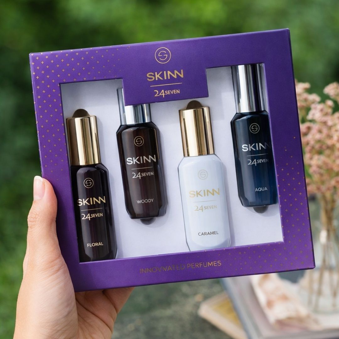 Skinn 24Seven | 4 x 20ml Perfumes for Men & Women