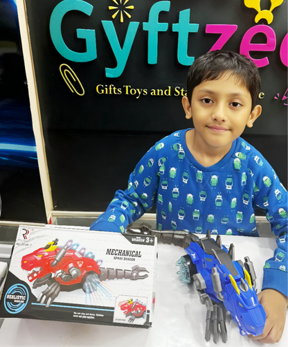 [Random color] Mechanical Robot Dragon Lights & Sound