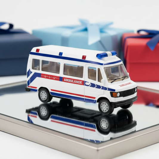 Ambulance Medical SUV Miniature | Pull Back