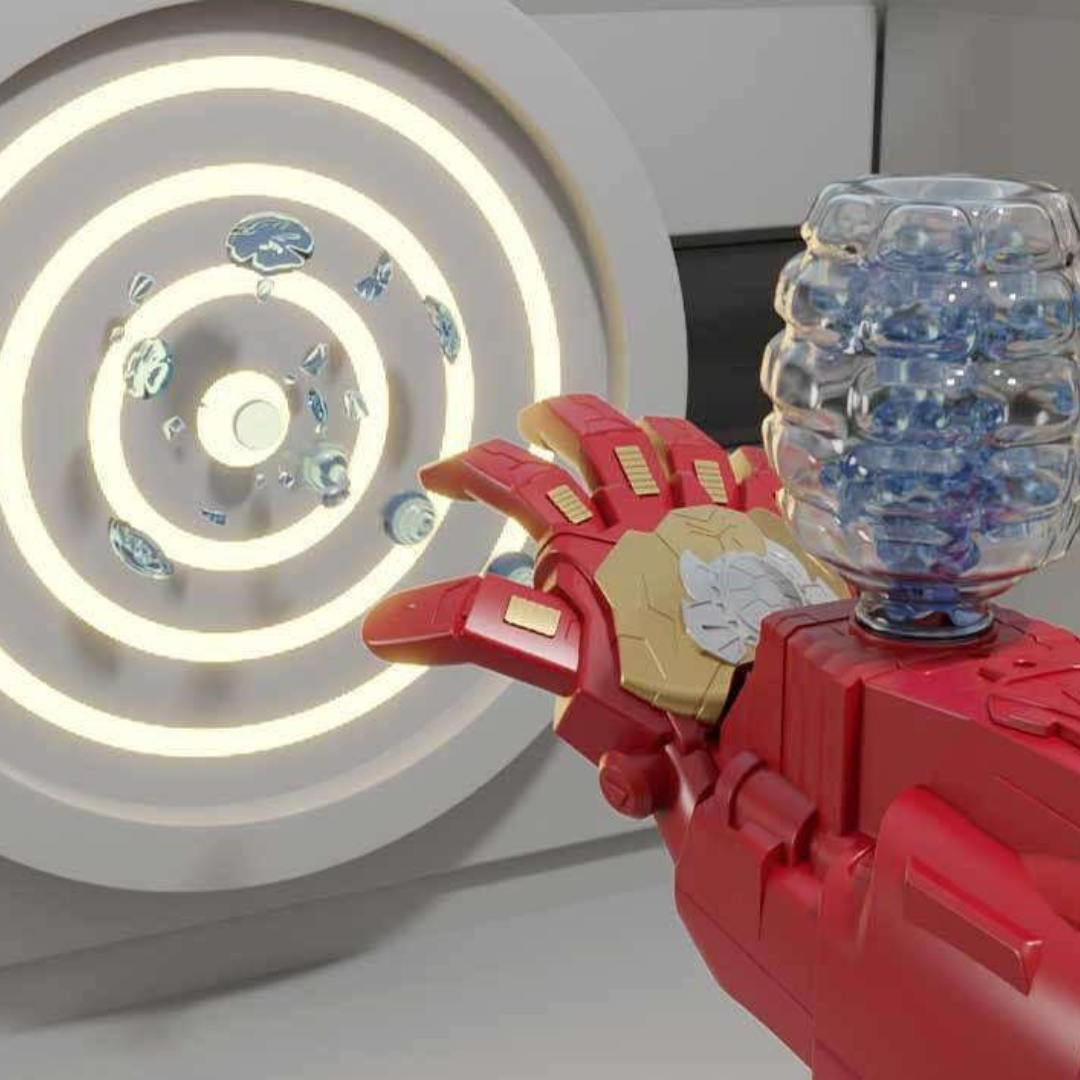 [Random color] Electric Arm Repeater Bomb Launcher Toy – Jellyshot Water Bullets