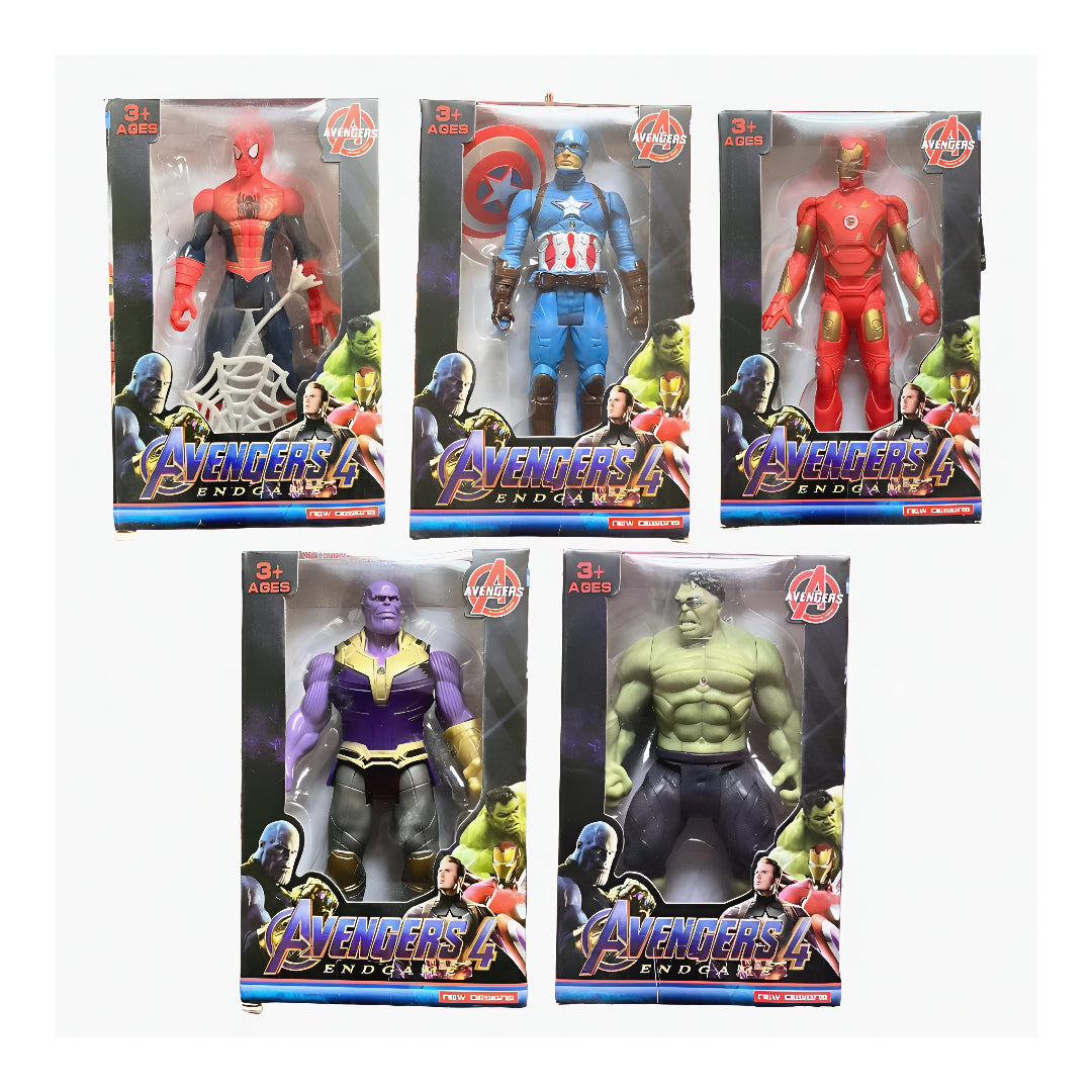 Superhero Action Figures - Avengers 4 Series with Multiple Characters