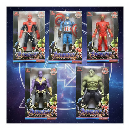 [Random character, 1 pcs] Superhero Action Figures - Avengers 4 Series with Multiple Characters