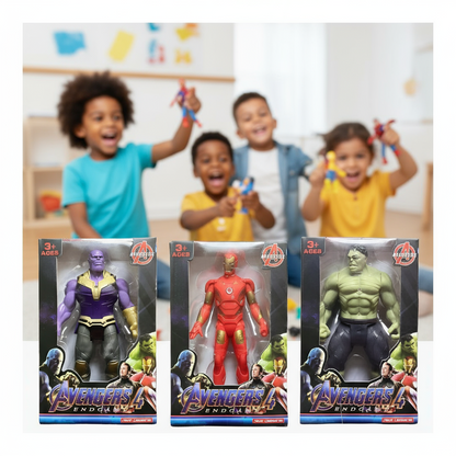 [Random character, 1 pcs] Superhero Action Figures - Avengers 4 Series with Multiple Characters