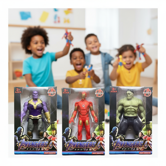 [Random character, 1 pcs] Superhero Action Figures - Avengers 4 Series with Multiple Characters